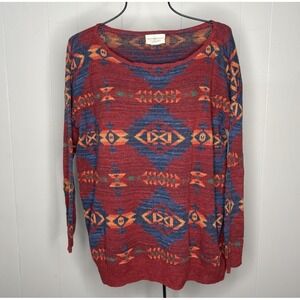 Denim & Supply Ralph Lauren Women's Sz M Knit Sweater Aztec Southwestern